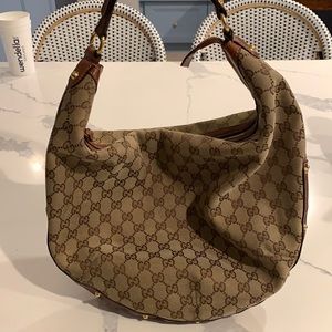 Gucci monogram shoulder bag
